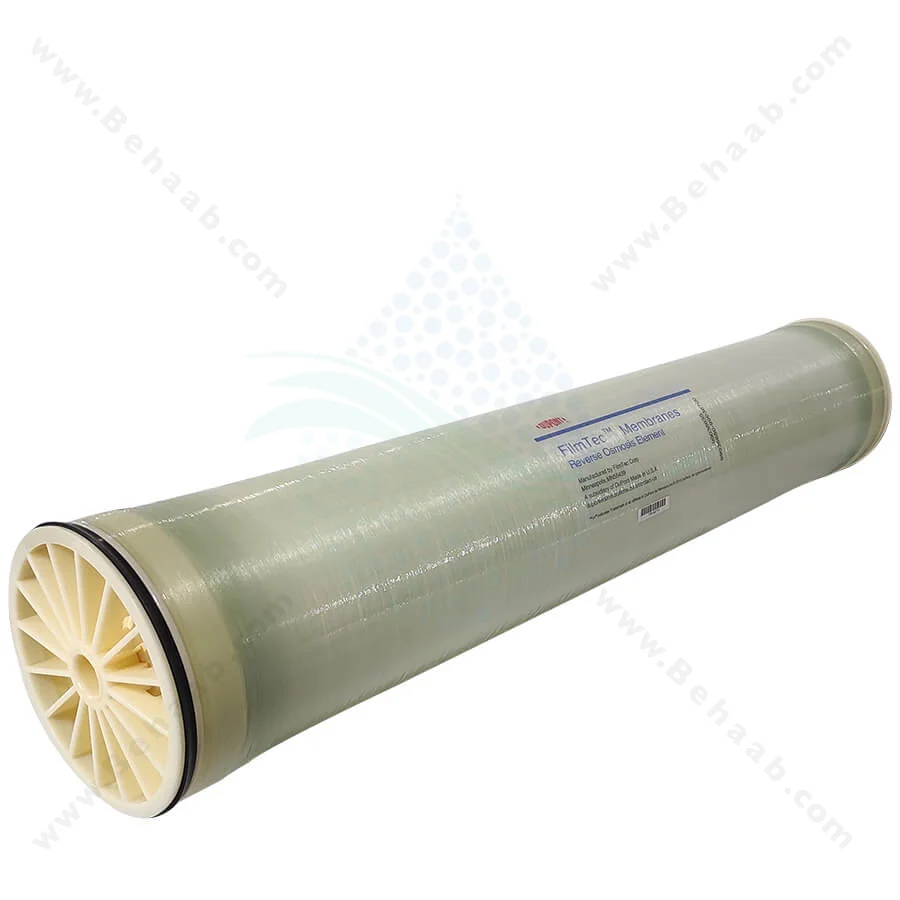 فیلتر ممبران 8 اینچ فیلمتک (FILMTEC) مدل Fortilife XC-N - 8inch Filmtec Fortilife XC-N Industrial RO Membrane
