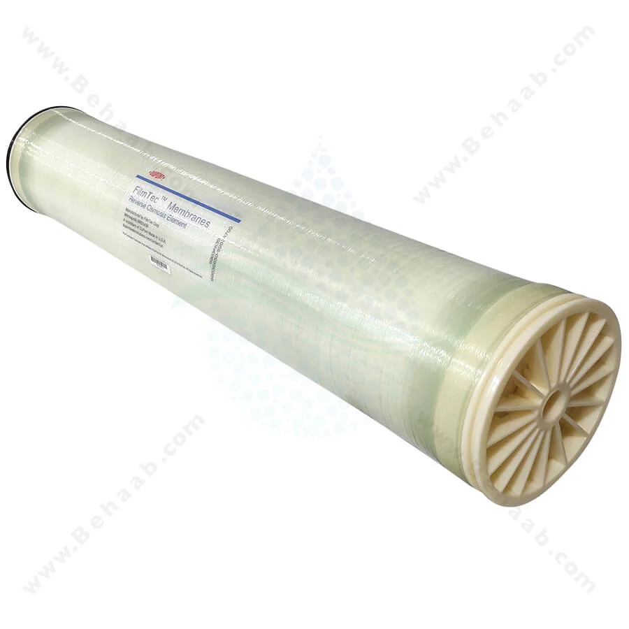 فیلتر ممبران 8 اینچ فیلمتک (FILMTEC) مدل BW30-365 - 8inch Filmtec BW30-365 Industrial RO Membrane