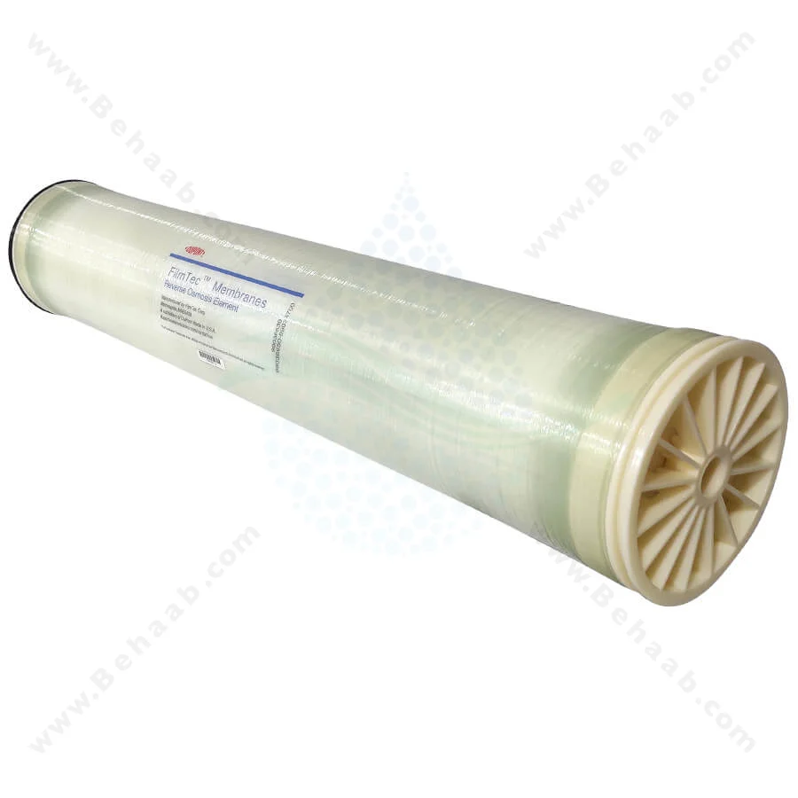 فیلتر ممبران 8 اینچ فیلمتک (FILMTEC) مدل BW30HR-440 - 8inch Filmtec BW30HR-440 Industrial RO Membrane