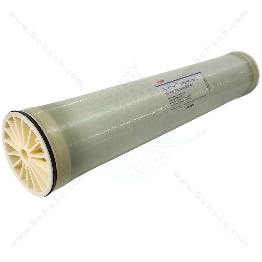 فیلتر ممبران 8 اینچ فیلمتک (FILMTEC) مدل BW30HR-440 - 8inch Filmtec BW30HR-440 Industrial RO Membrane