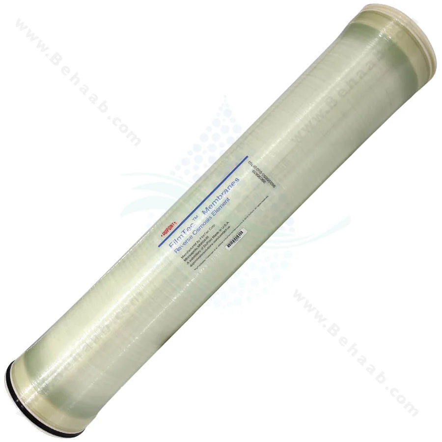 فیلتر ممبران 8 اینچ فیلمتک (FILMTEC) مدل BW30HR-440 - 8inch Filmtec BW30HR-440 Industrial RO Membrane