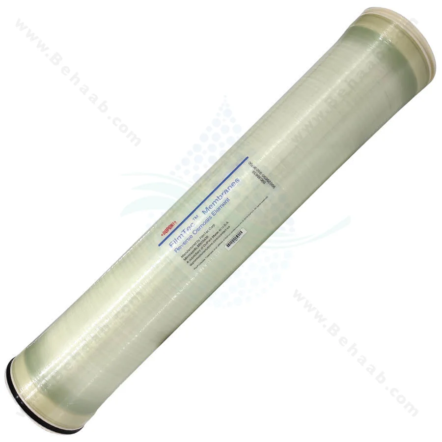 فیلتر ممبران 8 اینچ فیلمتک (FILMTEC) مدل BW30 PRO-400 - 8inch Filmtec BW30 PRO-400 Industrial RO Membrane