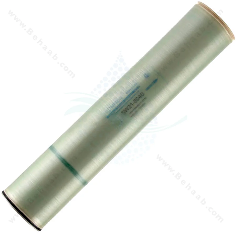 فیلتر ممبران دریایی 8 اینچ ونترون (Vontron) مدل SW21-8040 - 8inch Vontron SW21-8040 Industrial RO Membrane
