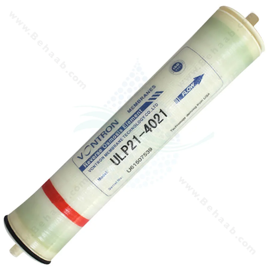فیلتر ممبران 4 اینچ ونترون (Vontron) مدل ULP21-4021 - 4inch Vontron ULP21-4021 Industrial RO Membrane