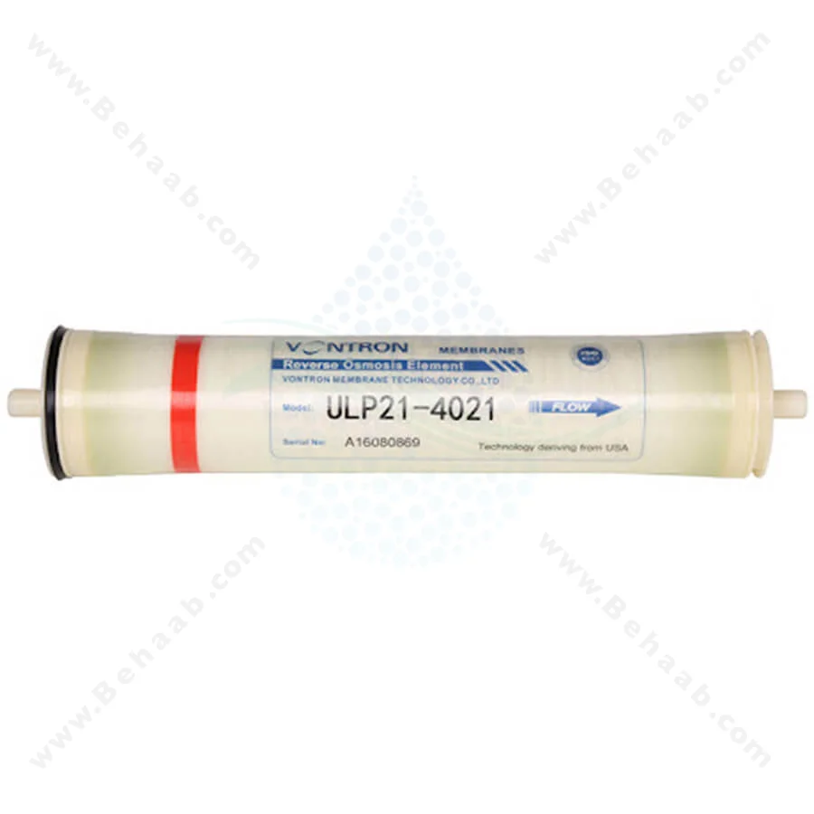 فیلتر ممبران 4 اینچ ونترون (Vontron) مدل ULP21-4021 - 4inch Vontron ULP21-4021 Industrial RO Membrane
