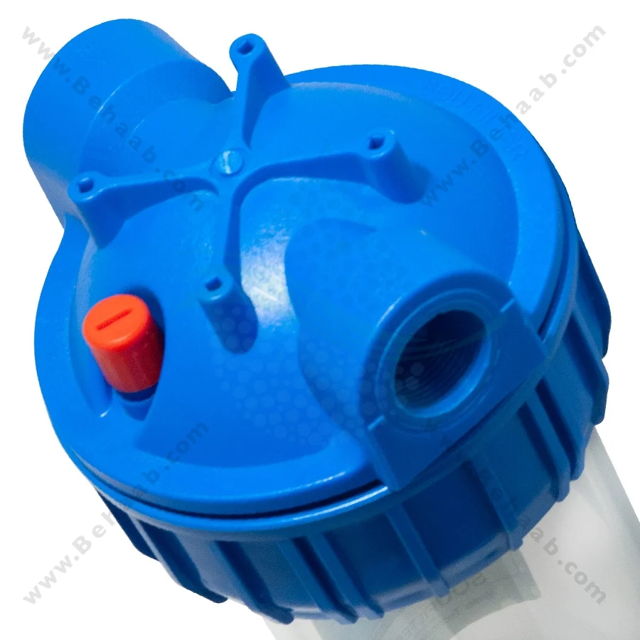 هوزینگ 10 اینچ ورودی 3/4 اینچ سوفیلتر - Water Filter Housing 10 inch with 3/4 inch input soufilter