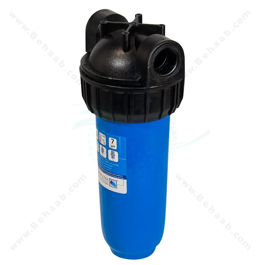 هوزینگ 10 اینچ ورودی 3/4 اینچ سوفیلتر - Water Filter Housing 10 inch with 3/4 inch input soufilter