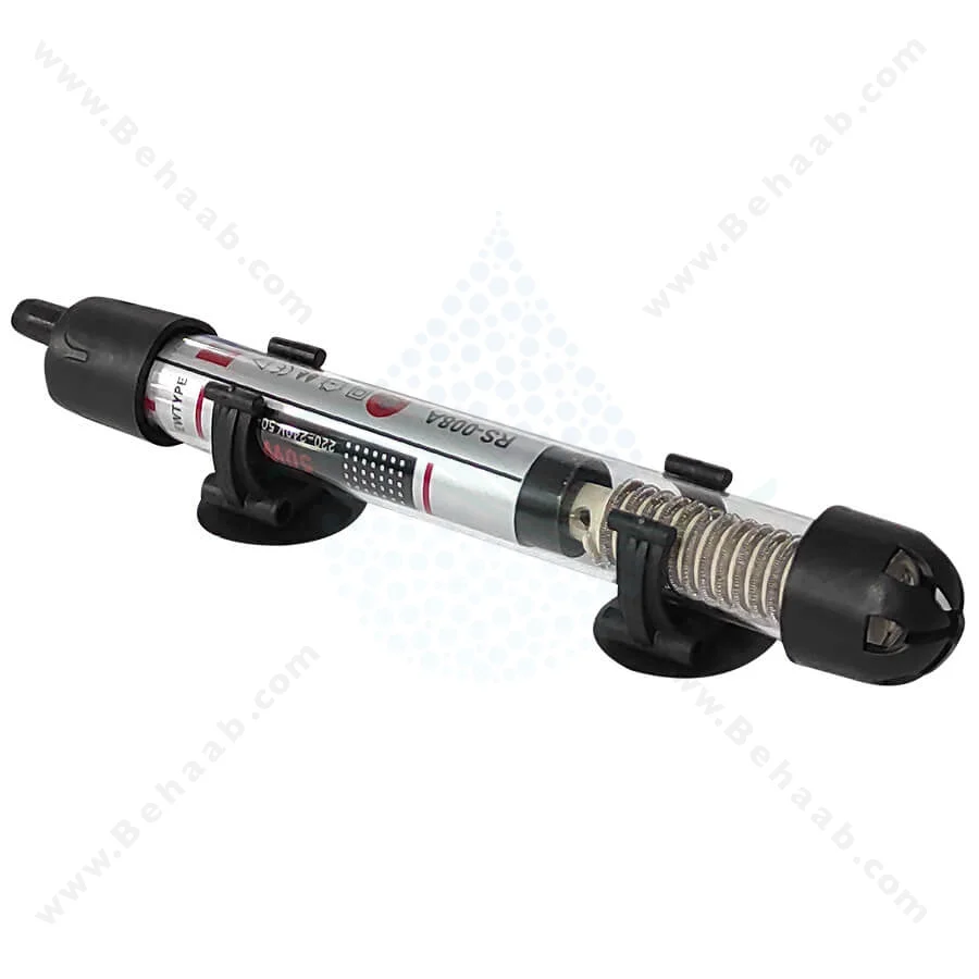 بخاری آکواریوم 50 وات آر اس الکتریکال مدل RS-008A - RS Electrical Aquarium Heater RS-008A 50W