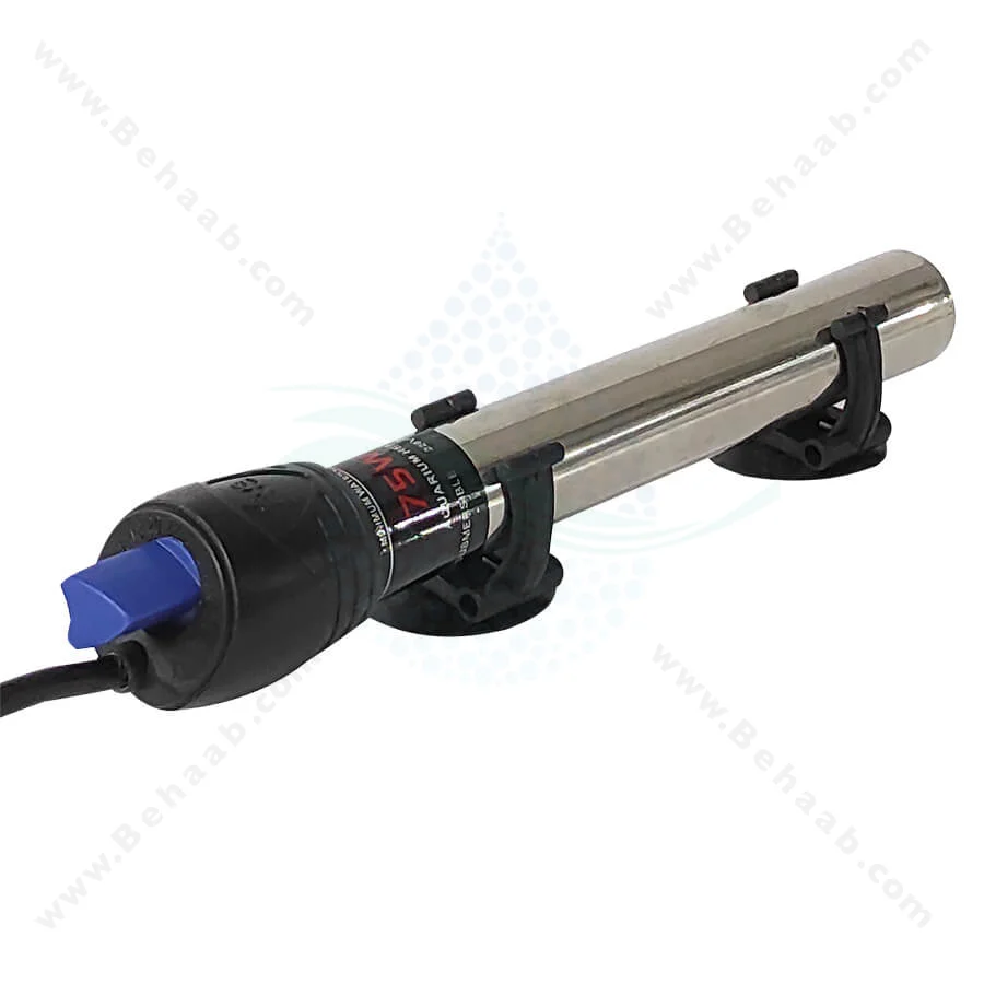 بخاری آکواریوم استیل 75 وات آر اس الکتریکال مدل RS-399 - RS Electrical Steel Aquarium Heater RS-399 75W