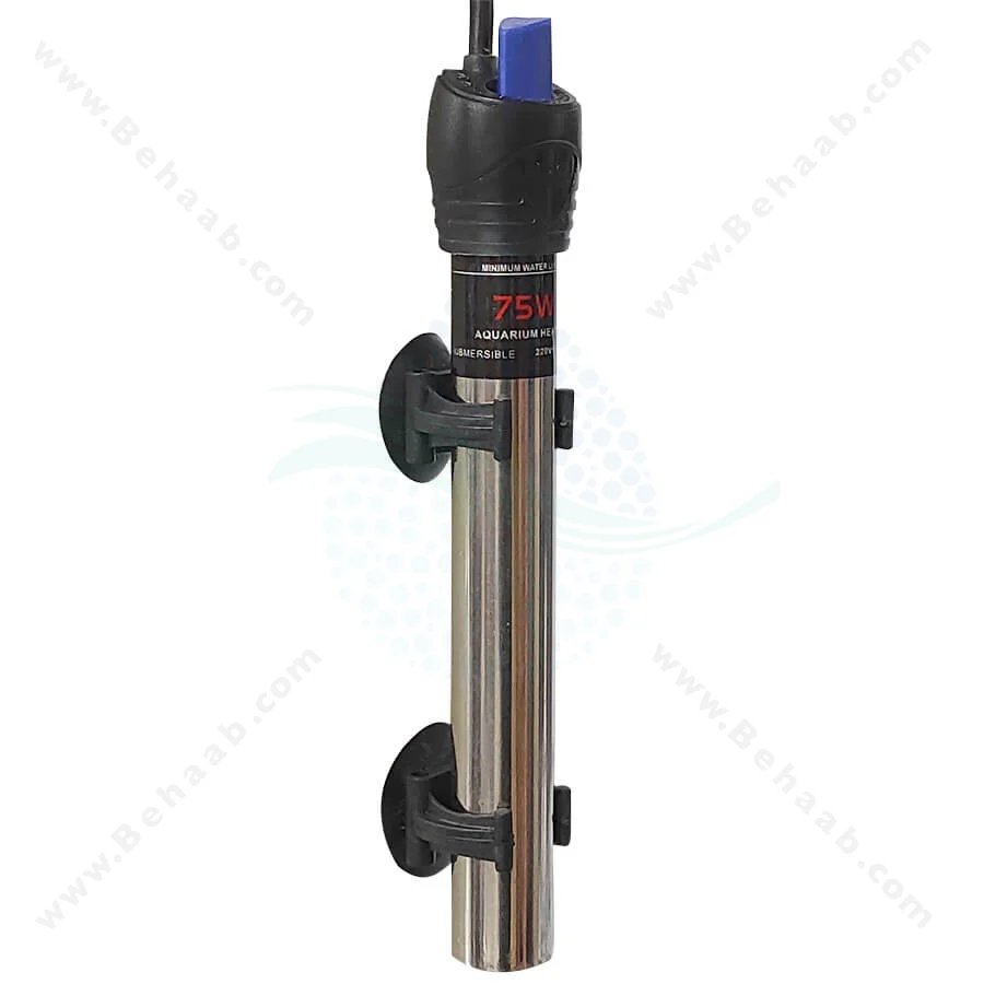 بخاری آکواریوم استیل 75 وات آر اس الکتریکال مدل RS-399 - RS Electrical Steel Aquarium Heater RS-399 75W