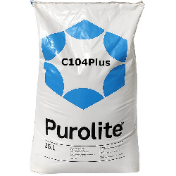 رزین کاتیونی پرولایت PUROLITE مدل C104Plus