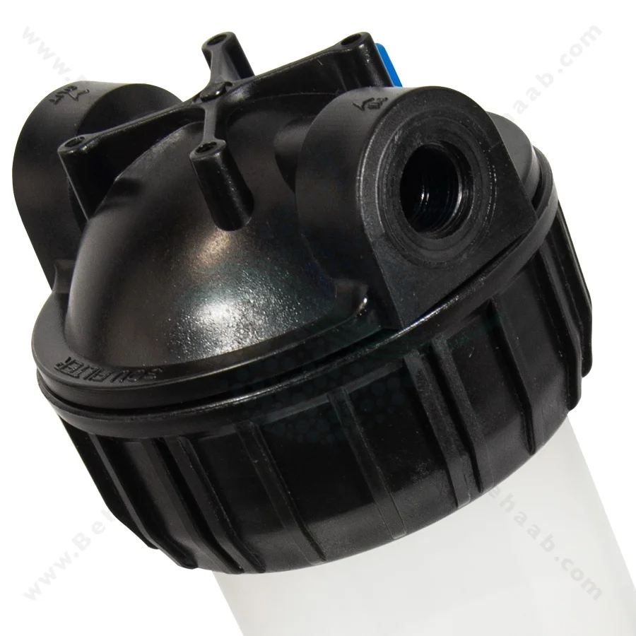 هوزینگ 10 اینچ ورودی 1/2 اینچ سوفیلتر - Water Filter Housing 10 inch with 1/2 inch input soufilter