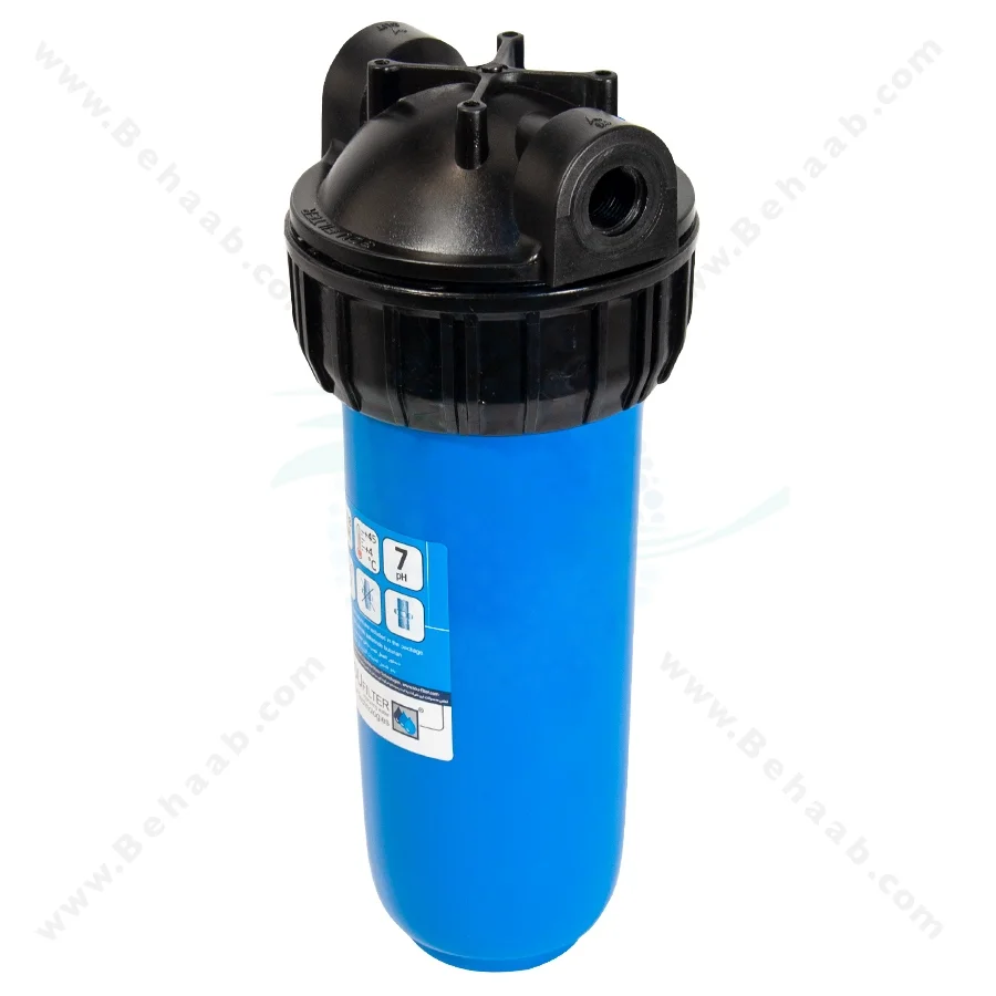 هوزینگ 10 اینچ ورودی 1/2 اینچ سوفیلتر - Water Filter Housing 10 inch with 1/2 inch input soufilter