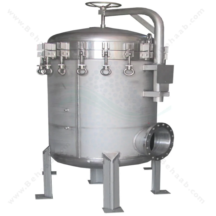 هوزینگ استیل 40 اینچ 42 المانه AMI مدل MXS-4240-304 - AMI Stainless Steel Filter Housing MXS-4240-304
