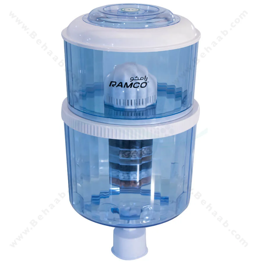 مخزن آبسردکن تصفیه دار رامکو مدل SM-515 - Ramko SM-515 Water Filtration System for Top-Load Water Dispensers