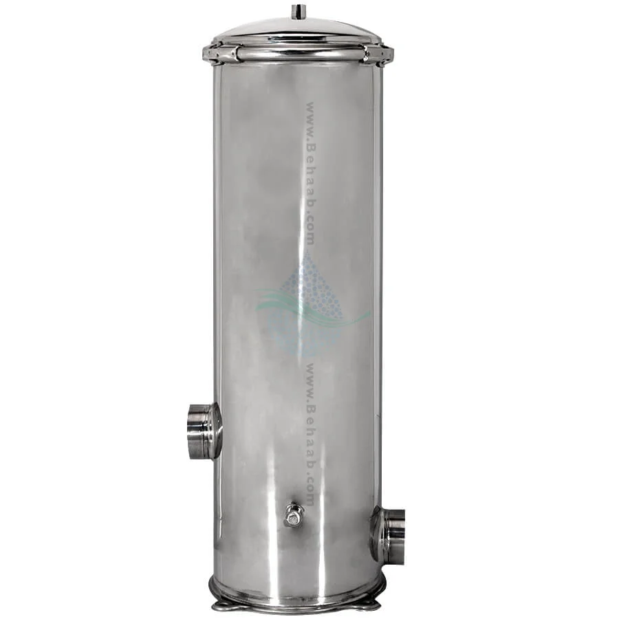 هوزینگ استیل 30 اینچ 7 المانه AMI مدل TCS-0730-316L - AMI Stainless Steel Filter Housing TCS-0730-316L