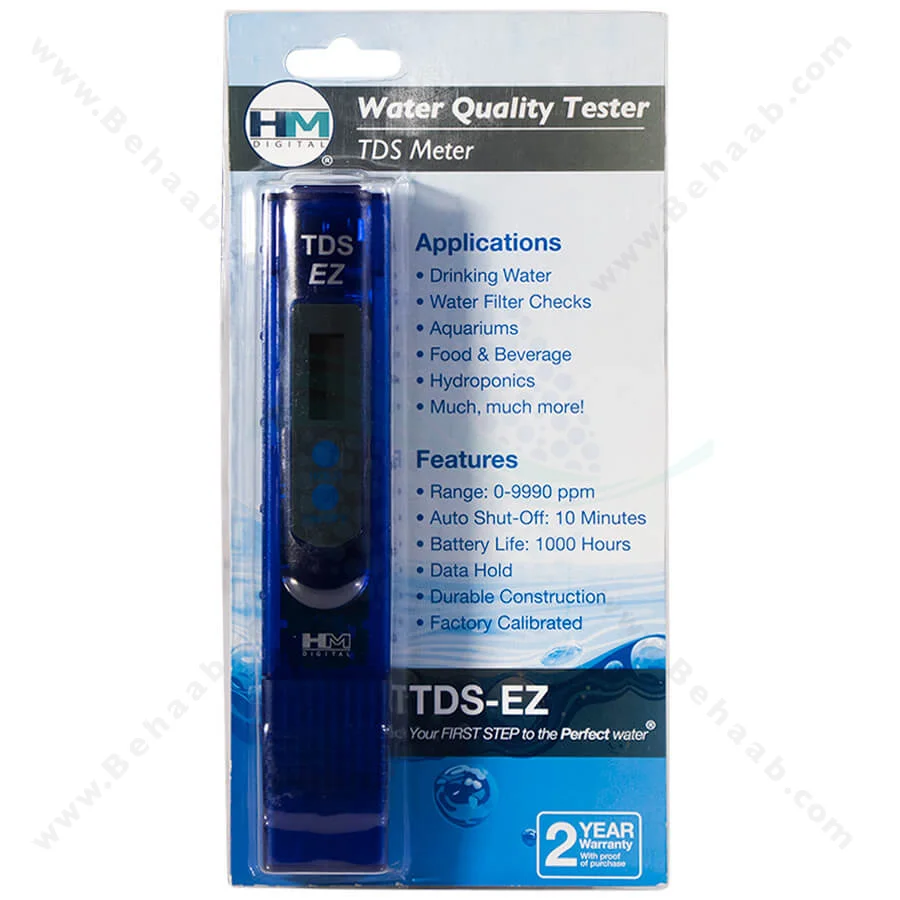 سختی سنج آب HM مدل TDS EZ - HM Digital TDS-EZ Water Quality TDS Tester