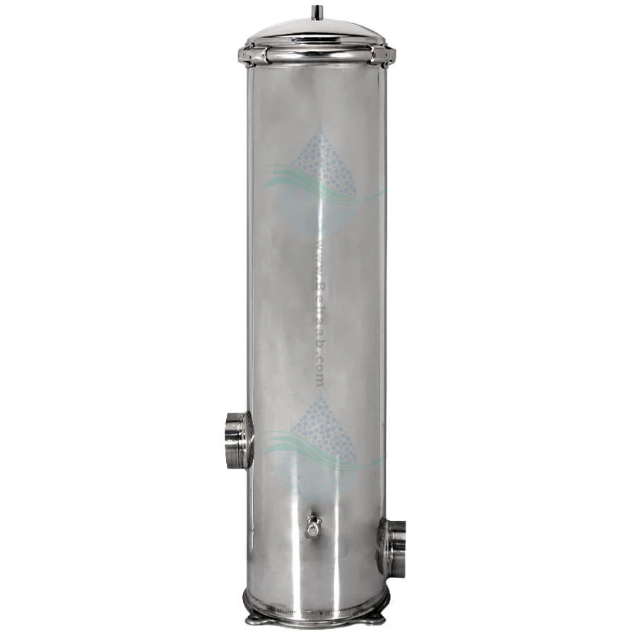 هوزینگ استیل 30 اینچ 5 المانه AMI مدل CFH-TCS-0530 - AMI Stainless Steel Filter Housing CFH-TCS-0530