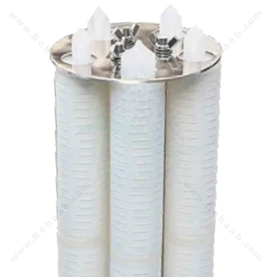 هوزینگ استیل 30 اینچ 5 المانه AMI مدل CFH-TCS-0530 - AMI Stainless Steel Filter Housing CFH-TCS-0530