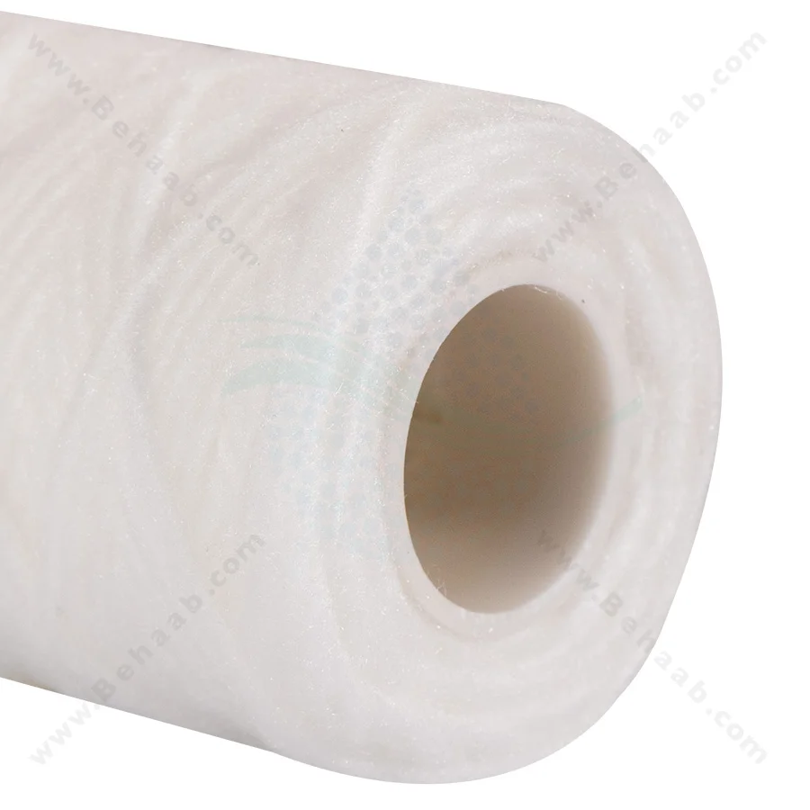 فیلتر نخی تصفیه آب سی سی کا مدل ST-5 - 5Micrometre 10 x 2.5 Inch String Wound Sediment Water Filter Cartridge CCK ST-5