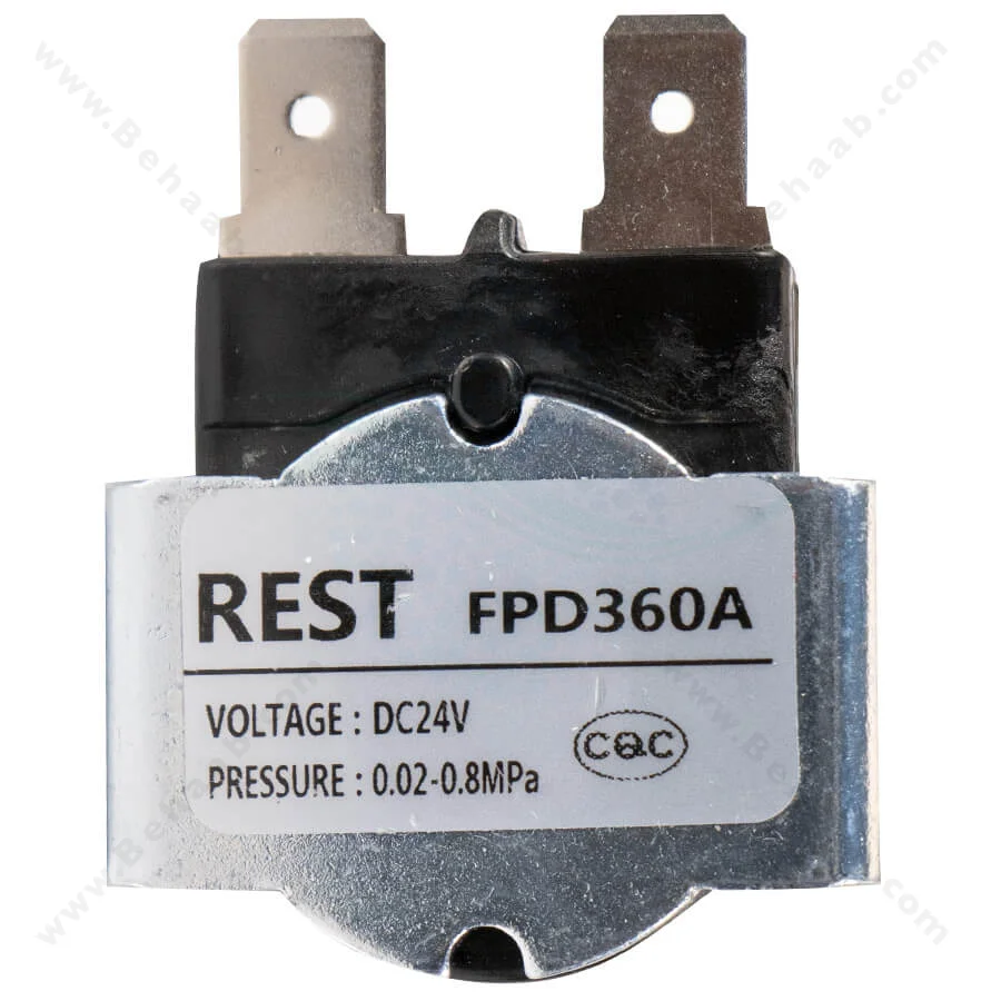 شیر برقی تصفیه آب رست REST مدل FPD360A - 24V DC RO Water Purifier Solenoid Valve REST Model FPD360A
