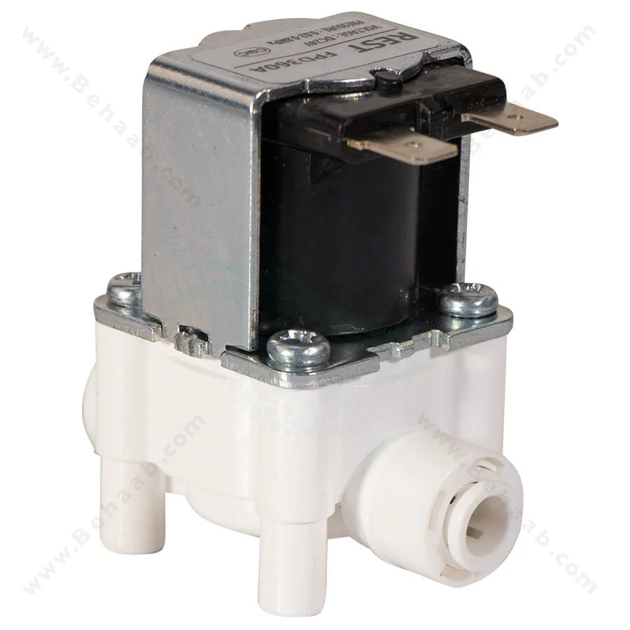 شیر برقی تصفیه آب رست REST مدل FPD360A - 24V DC RO Water Purifier Solenoid Valve REST Model FPD360A