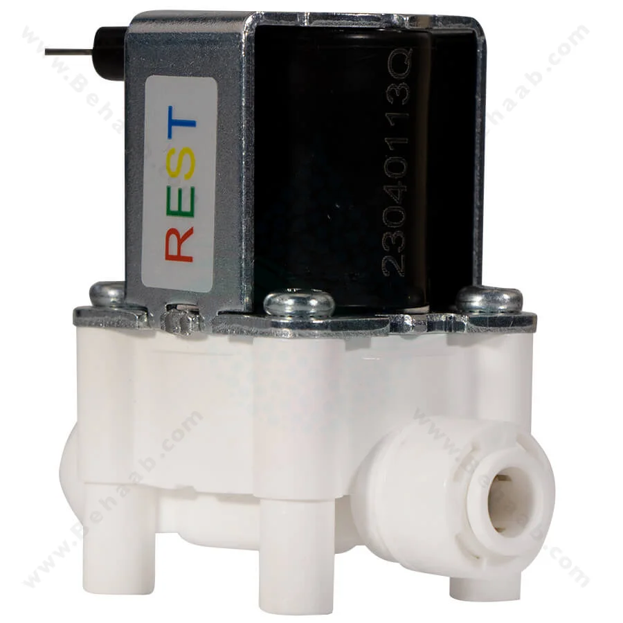 شیر برقی تصفیه آب رست REST مدل FPD360A - 24V DC RO Water Purifier Solenoid Valve REST Model FPD360A