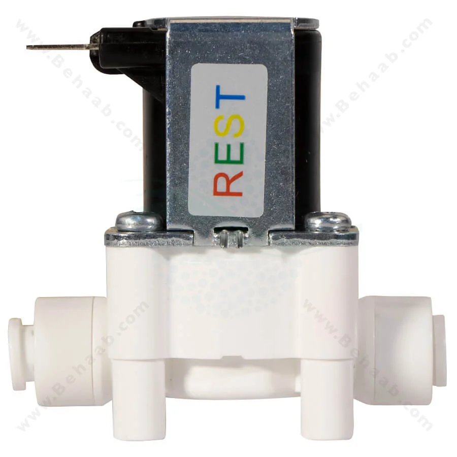 شیر برقی تصفیه آب رست REST مدل FPD360A - 24V DC RO Water Purifier Solenoid Valve REST Model FPD360A