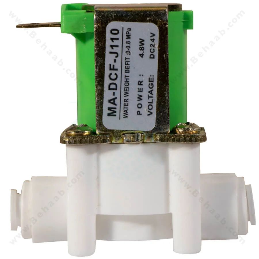 شیر برقی تصفیه آب مدل MA-DCF-J110 - 24V DC RO Water Purifier Solenoid Valve MA-DCF-J110