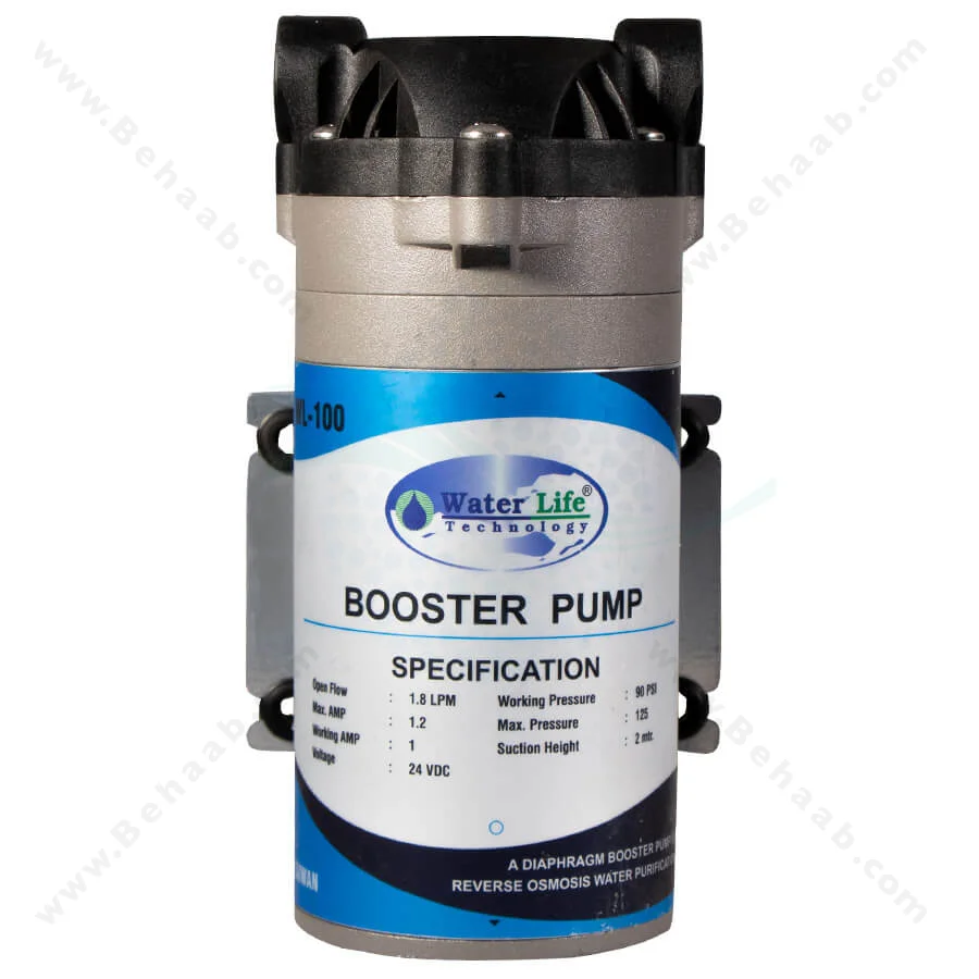 پمپ تصفیه آب خانگی واتر لایف WL-100 - Reverse Osmosis Booster Pumps Water Life WL-100