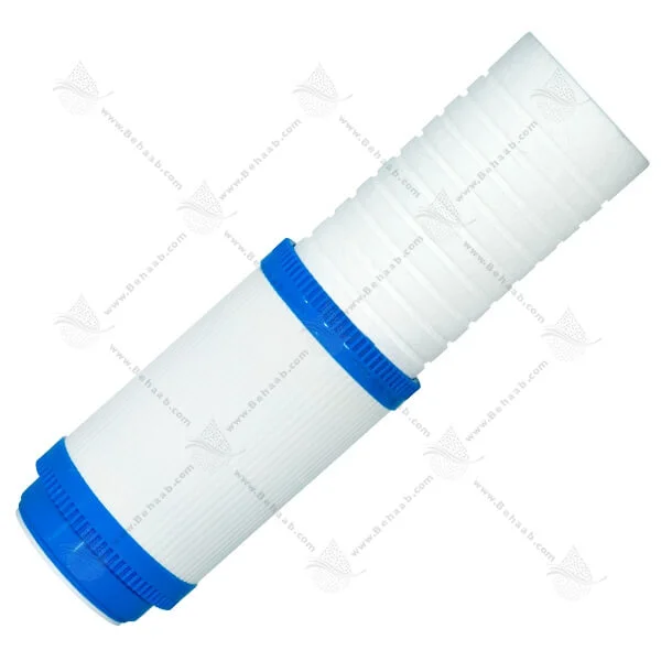 فیلتر دو منظوره الیاف و کربن - Dual Stage PP Sediment Filter and Granular Activated Carbon Cartridge