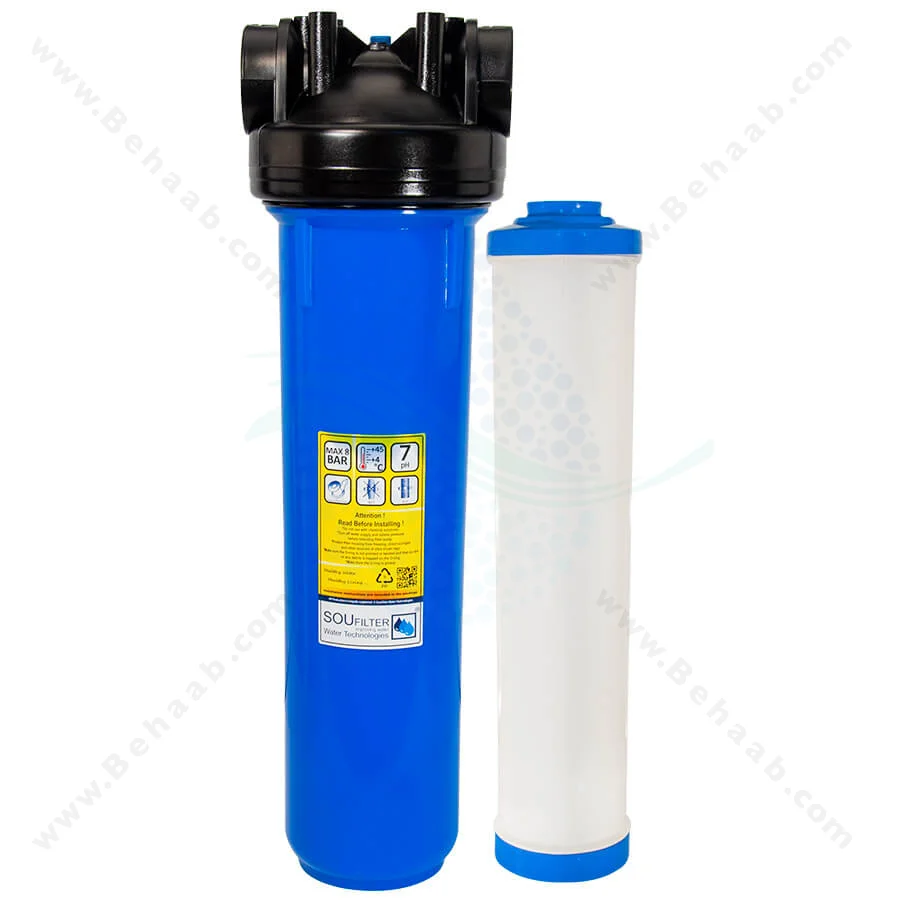 رسوب گیر کولر آبی با فیلتر رزین 20 اینچ جامبو - Anti Scaling Swamp Cooler With 20 inch Resin Water Filter