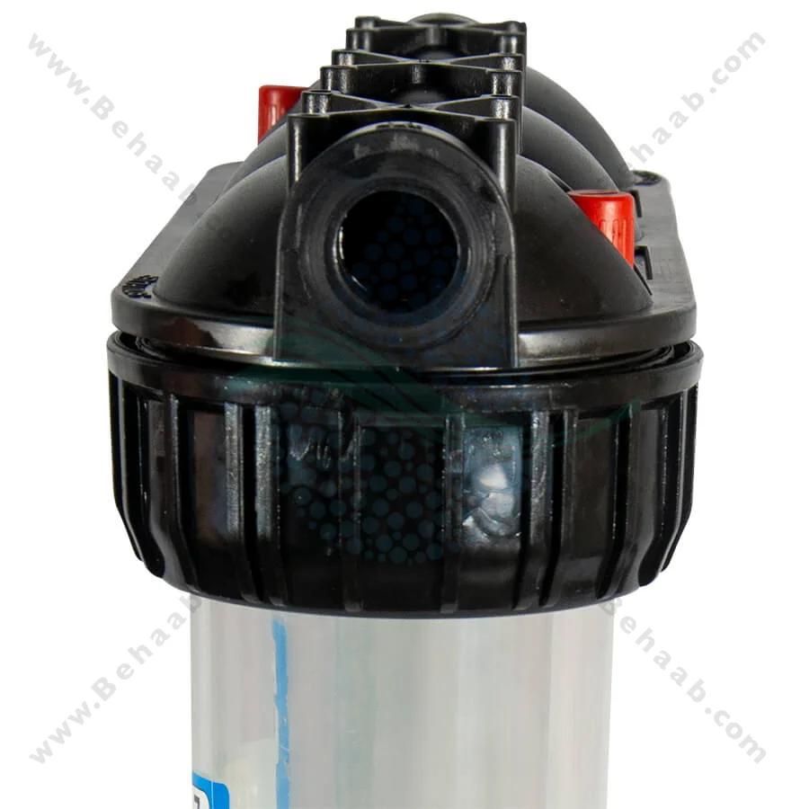 رسوب گیر کولر آبی با فیلتر سرامیکی، کربن و رزینی 10 اینچ - Anti Scaling Swamp Cooler with 10 inch Ceramic-GAC and Resin Water Filter