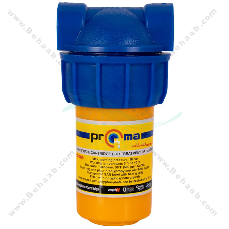 رسوب گیر پلی فسفات پکیج و آبگرمکن پروما مدل اوتیکا - PoliFosfat Anti Fouling for Water Heater Proma Otika