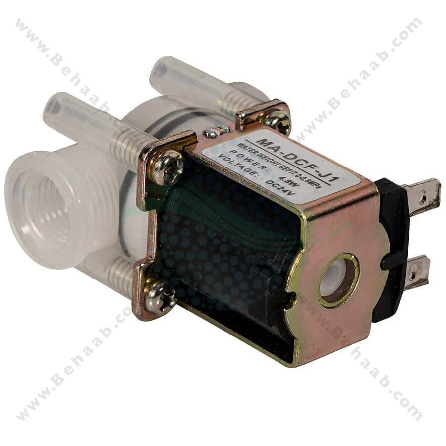 شیر برقی تصفیه آب مدل MA-DCF-J1 - 24V DC RO Water Purifier Solenoid Valve MA-DCF-J1
