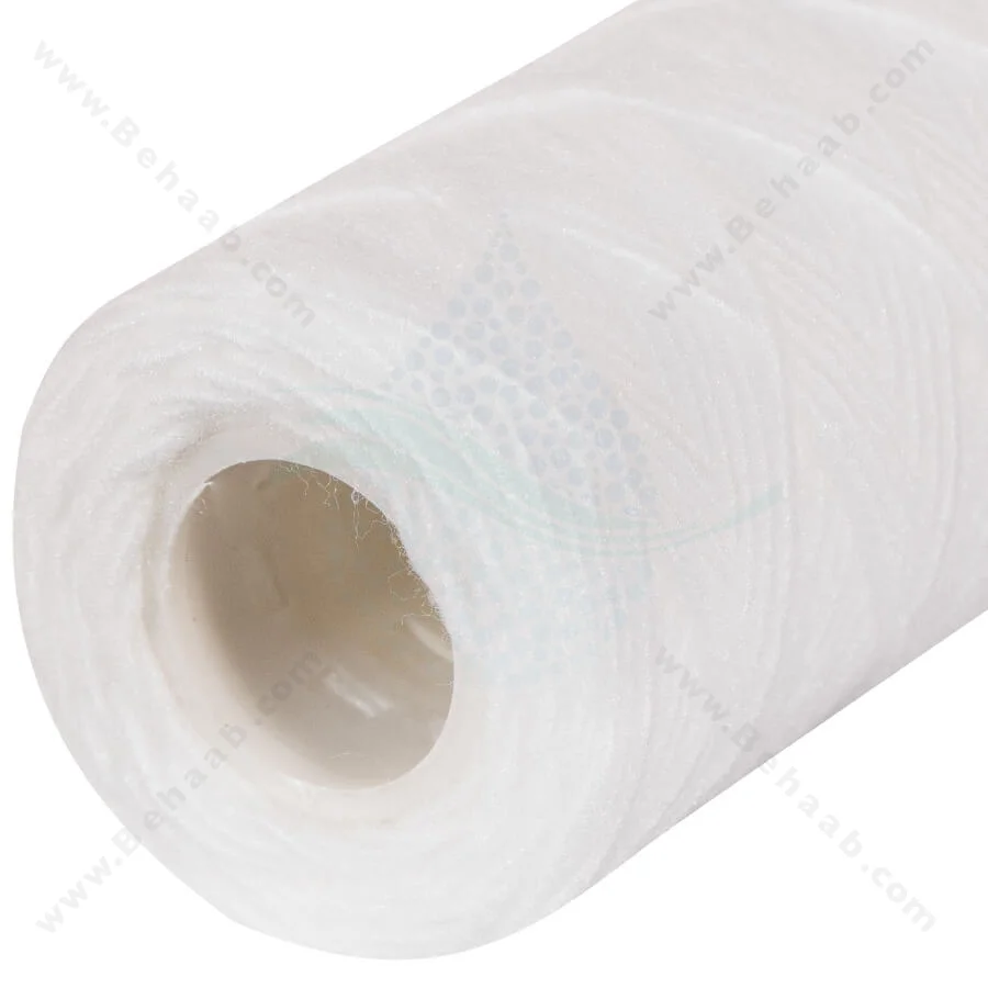 فیلتر نخ تابیده 20 اینچ اسلیم سی سی کا 5 میکرون مدل ST-5 - 20 inch 5 Micron Slim String Wound Water Filter CCK ST-5