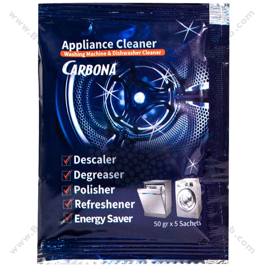 پودر جرم گیر لباسشویی و ظرفشویی سامسونگ مدل Carbona - Carbona Samsung Washing Machine and Dishwasher Cleaner and Descaler