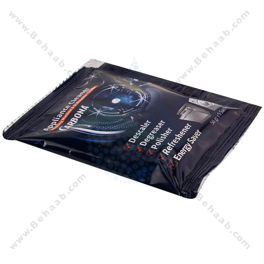 پودر جرم گیر لباسشویی و ظرفشویی سامسونگ مدل Carbona - Carbona Samsung Washing Machine and Dishwasher Cleaner and Descaler