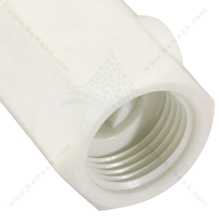 سه راه ورودی پلاستیکی تصفیه آب 1/2 پایه کوتاه - Plastic Inlet Valve Connector Ro Water Purifier