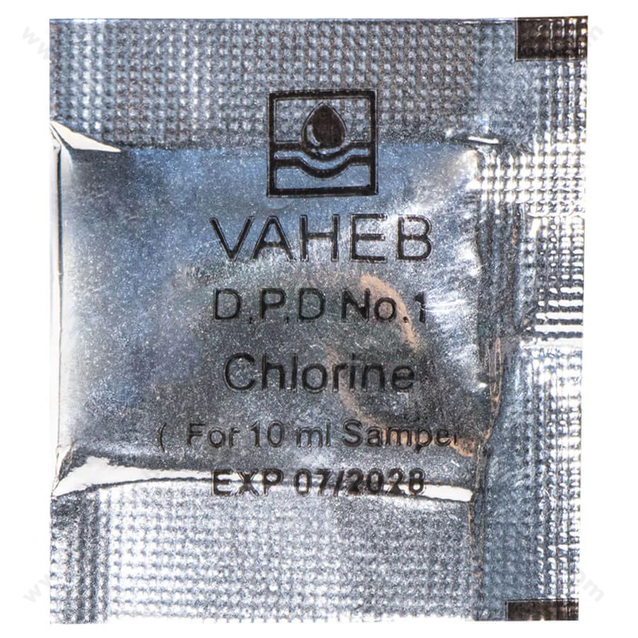 کیت اندازه گیری کلر پودری DPD واهب مدل V-310 - VAHEB V-310 DPD Test Kit Chlorine
