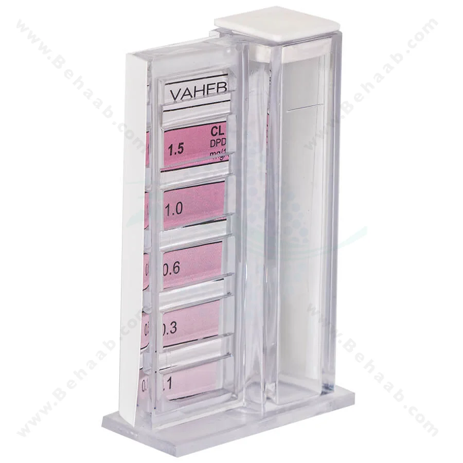 کیت اندازه گیری کلر پودری DPD واهب مدل V-310 - VAHEB V-310 DPD Test Kit Chlorine