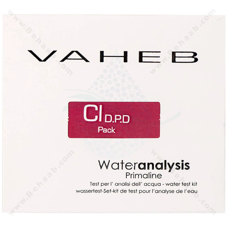 کیت اندازه گیری کلر پودری DPD واهب مدل V-310 - VAHEB V-310 DPD Test Kit Chlorine