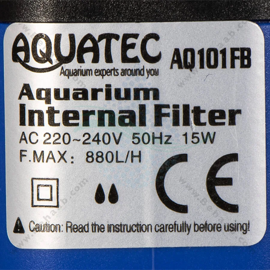فیلتر داخلی آکواریوم آکواتک AQ101FB - Aquarium Internal Filter Aquatec AQ101FB