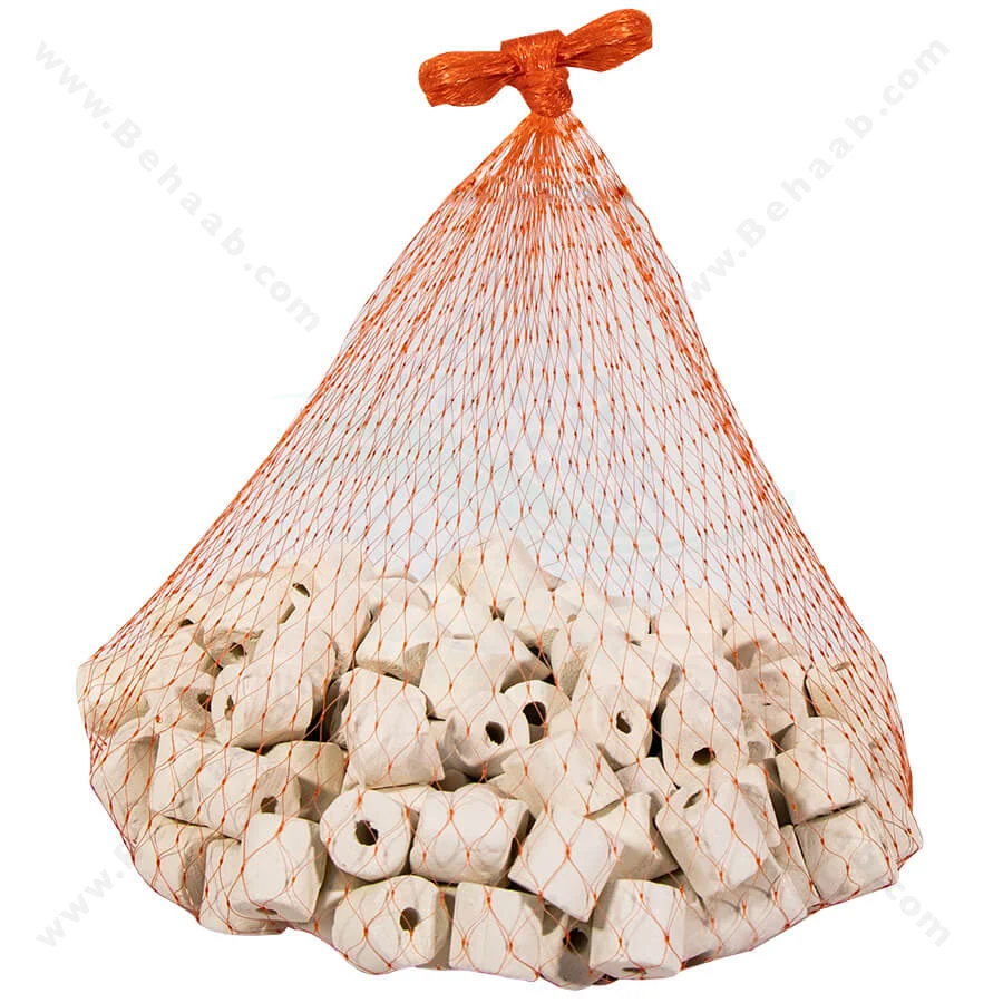 سرامیک آکواریوم بویو مدل CR-500 وزن 500 گرم - BOYU CR-500 Bio Ceramic Rings Aquarium Filter Media