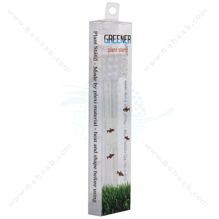 پایه بلند نگهدارنده گیاه آکواریوم گرینر 5 عددی 12 حفره - GREENER Aquarium Plant Holder Long