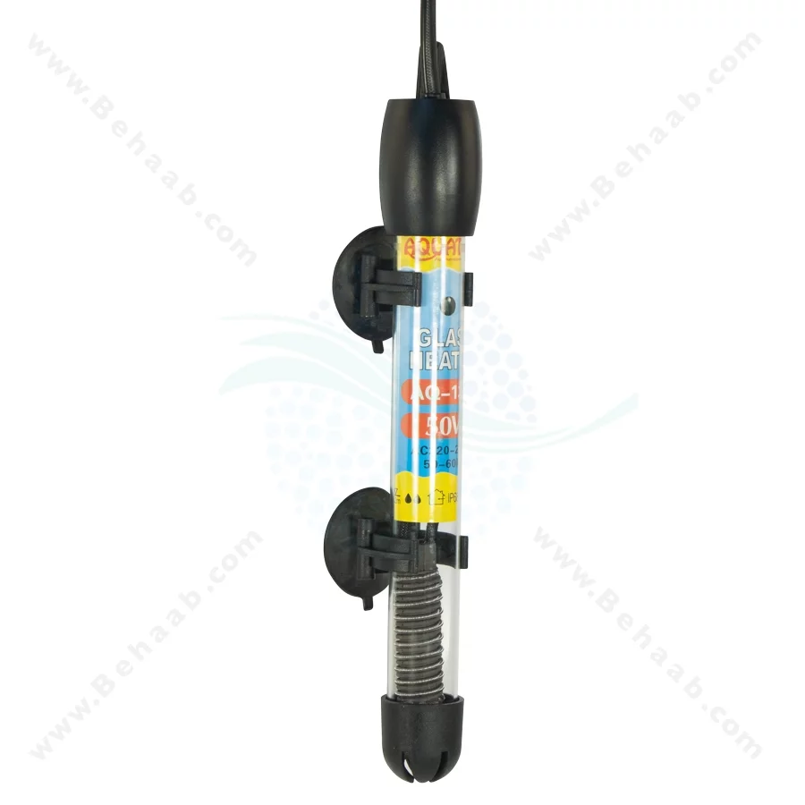 بخاری آکواریوم 50 وات آکواتک AQ-1300 - Aquatec AQ-1300 50W Aquarium Heater
