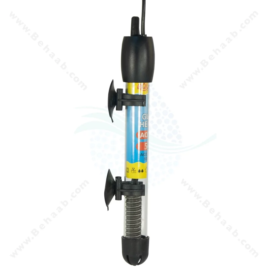 بخاری آکواریوم 50 وات آکواتک AQ-1300 - Aquatec AQ-1300 50W Aquarium Heater