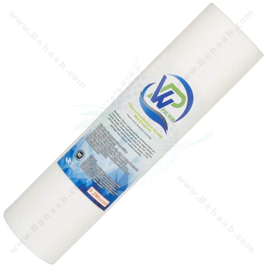 فیلتر الیافی پالوین 0.2 میکرون - 10inch 0.2 Micron Sediment Water Filter Cartridge Palwin