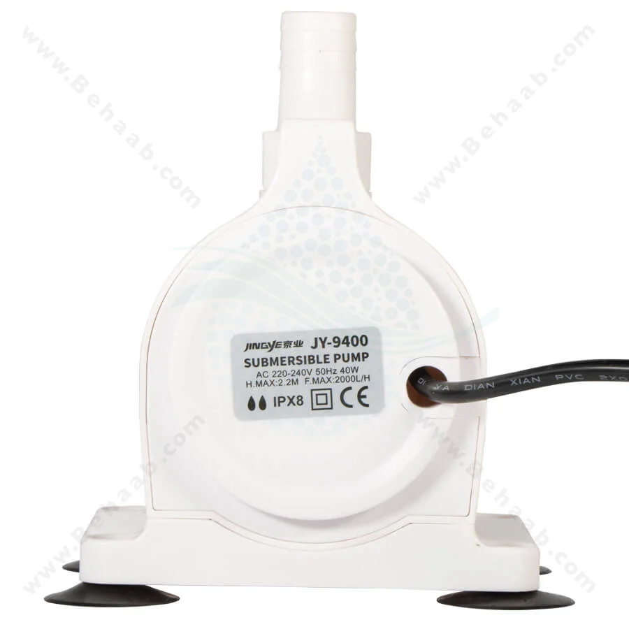 واتر پمپ آکواریوم جینگی مدل JY-9400 - JINGYE JY-9400 Submersible Aquarium Pump