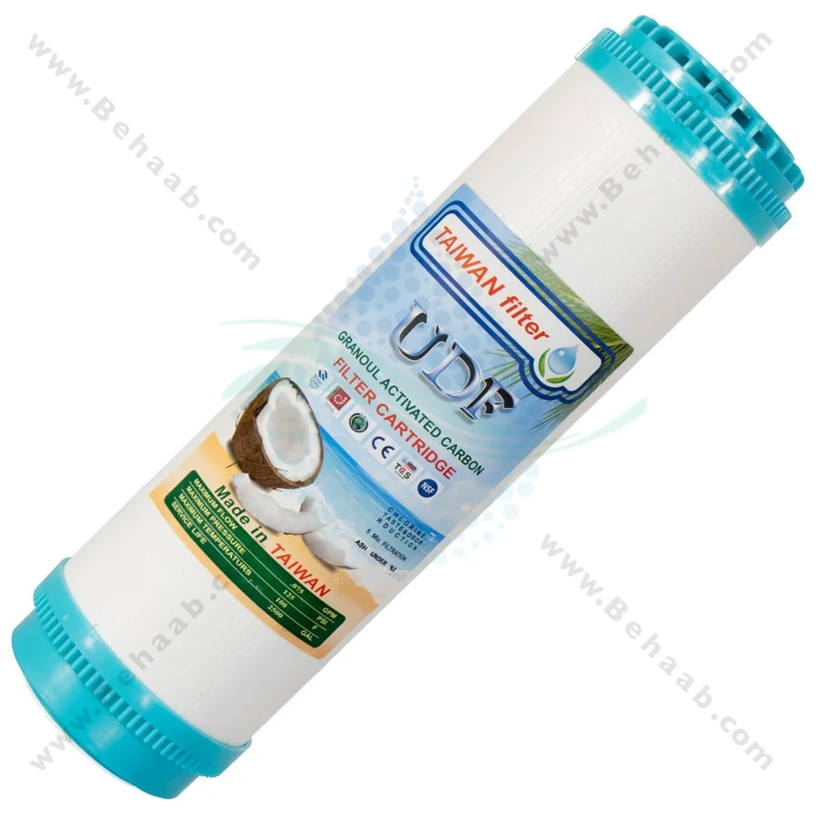 فیلتر کربن پودری تایوان فیلتر - 10inch Granular Activated Carbon Water Filter Cartridge Taiwan Filter